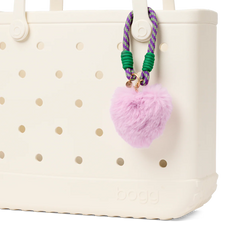 Bogg'd & Charmed - Purple Heart Pouf