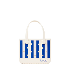 Bitty Bogg Bag - Mykonos Blue Stripe
