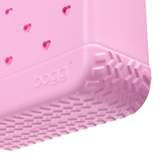 Bitty Bogg Bag - Cut Out Heart Pink Taffy